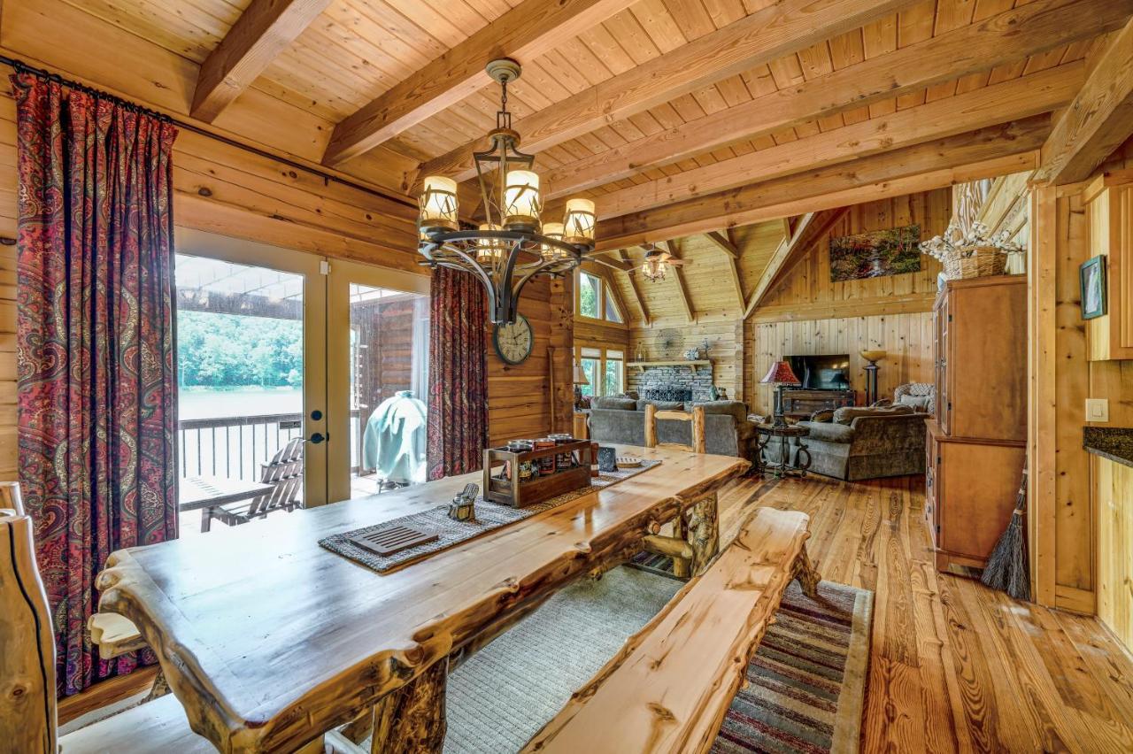 Vila Log Haven Dawsonville Exteriér fotografie